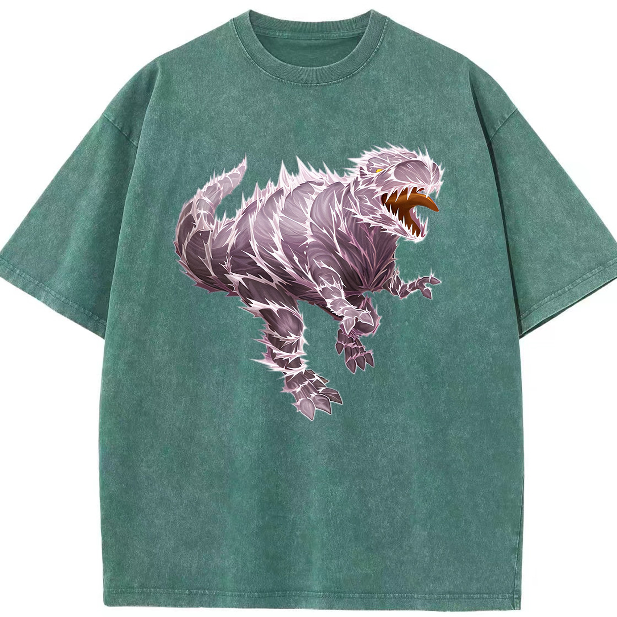 （画像用） 遊☆戯☆王 Yu-Gi-Oh! 綿100% ヴィンテージ風 半袖Tシャツ（フロントプリント）